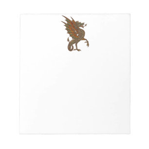 Ye Old Medieval Dragon Design Notitieblok
