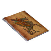 Ye Old Medieval Dragon Design Notitieboek (Rechterzijde)