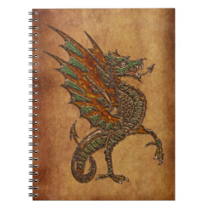 Ye Old Medieval Dragon Design Notitieboek