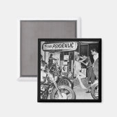 Ye Old Psychedelic Shoppe, Retro, Bikers, , Magneet (Voorkant / Achterkant)