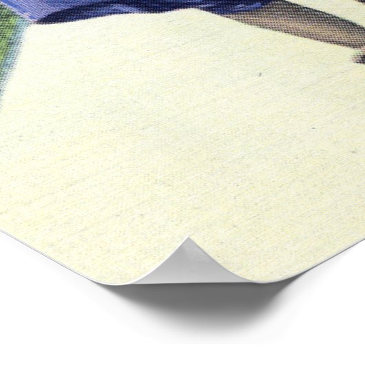 Ye Old Town Crier Ringing Bell Poster (Hoek)