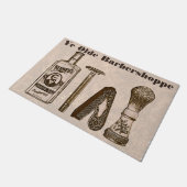 Ye Olde Barbershoppe Deurmat (Schuin)