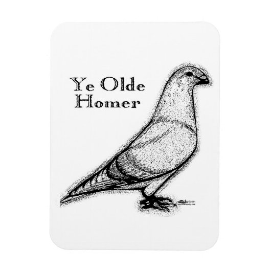 Ye Olde Homer Magneet (Verticaal)