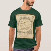 Ye Olde Nutmegger Verbrande Randen T-Shirt (Voorkant)
