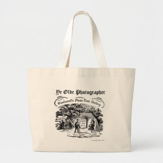 Ye Olde Photographer-Tent Gallery Grote Tote Bag