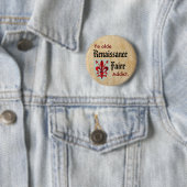 Ye Olde RenFaire Addict Ronde Button 5,7 Cm (In situ)