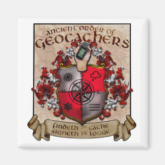 Ye Oude Orde van Geocachers magneet