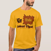 Ye Tube (Donkere tekst) T-shirt (Voorkant)