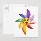 Yea, universum Briefkaart (Voorkant / Achterkant)