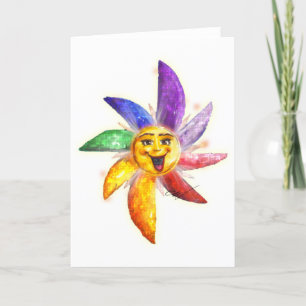 Yea, universum Wenskaart Kaart