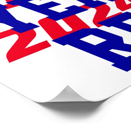 YEA YEA RFK 2024 Robert Kennedy RFK Jr campagne Poster (Hoek)