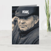 YEAH - BELATED BIRTHDAY CARD BEDANKKAART (Voorkant)