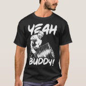 Yeah Buddy - Ronnie Coleman T-bar Row - Gym Motiva T-shirt (Voorkant)