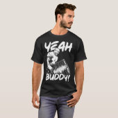 Yeah Buddy - Ronnie Coleman T-bar Row - Gym Motiva T-shirt (Voorkant volledig)