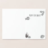 Yeah Buoy Funny Nautical Pun | Gelukkige verjaarda Folie Kaarten (Binnen)