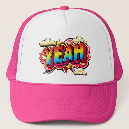 YEAH Cap. Trucker Pet (Voorkant)