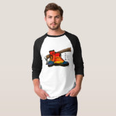 Yeah Club 3/4 Mouwtops T-Shirt (Voorkant volledig)
