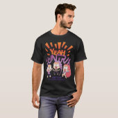 Yeah HUNTRX Officieel Gelicentieerd jong vintage T-shirt (Voorkant volledig)