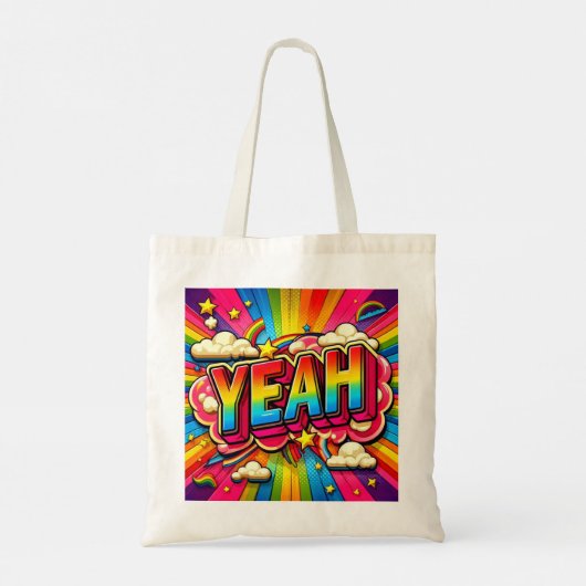 Yeah tote bag! tote bag (Achterkant)