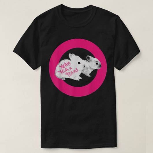 YEAHYEAH YEAHS BUNNY T-SHIRT (Design voorkant)