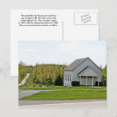 Yeakley Chapel & Cemetary op Route 66 Briefkaart (Voorkant / Achterkant)