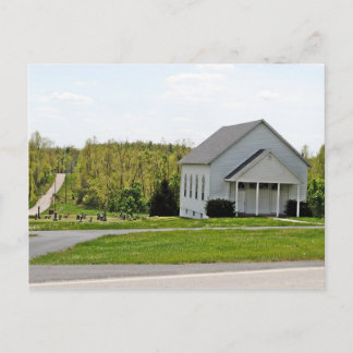 Yeakley Chapel & Cemetary op Route 66 Briefkaart