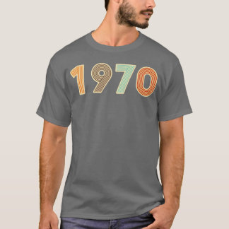 Year 1970 Born in the 70s boy T-shirt