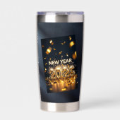 Year 2026 – Fresh Start, New Hopes Greet Geïsoleerde Drinkbeker (Voorkant)