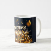 Year 2026 – Fresh Start, New Hopes Greet Koffiemok (Voorkant rechts)