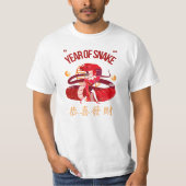 YEAR OF SNAKE  T-SHIRT (Voorkant)