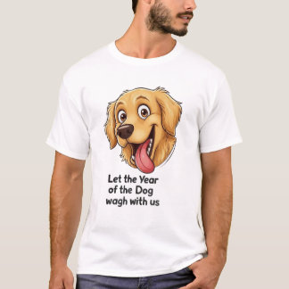 Year of the Dog Graphic for Dog Lovers T-Shirt