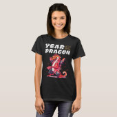 Year Of The Dragon Funny Dragons Chinese Zodiac Si T-shirt (Voorkant volledig)