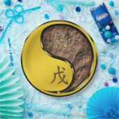 Year of the Earth Dragon Papieren Bordje (Feest)