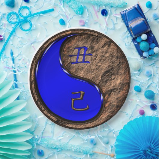 Year of the Earth Ox Papieren Bordje (Feest)