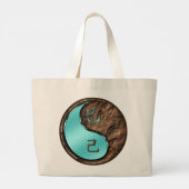 Year of the Earth Snake Grote Tote Bag (Achterkant)