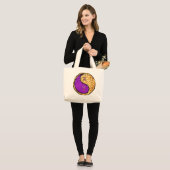 Year of the Fire Boar Grote Tote Bag (Voorkant (model))