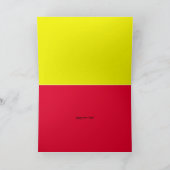 Year of the Fire Horse Chinese Lunar New Year Feestdagen Kaart (Binnen)