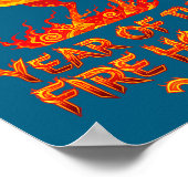 Year Of The Fire Horse, Chinese Zodiac Lunar New Y Poster (Hoek)