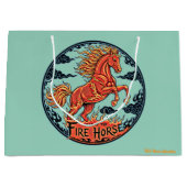 Year of the Fire Horse Groot Cadeauzakje (Voorkant)