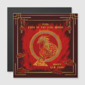 Year of the Fire Horse , Happy Lunar New Year (Voorkant / Achterkant)