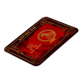 Year of the Fire Horse , Happy Lunar New Year Magneet (Linkerzijde)
