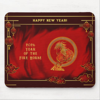 Year of the Fire Horse , Happy Lunar New Year Muismat