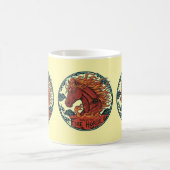 Year of the Fire Horse Mug Design 2 Koffiemok (Center)