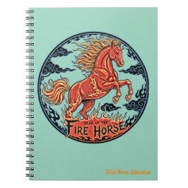 Year of the Fire Horse Notebook 2 Notitieboek