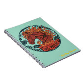 Year of the Fire Horse Notebook Design 2 Notitieboek (Rechterzijde)