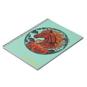 Year of the Fire Horse Notebook Design 2 Notitieboek (Linkerzijde)