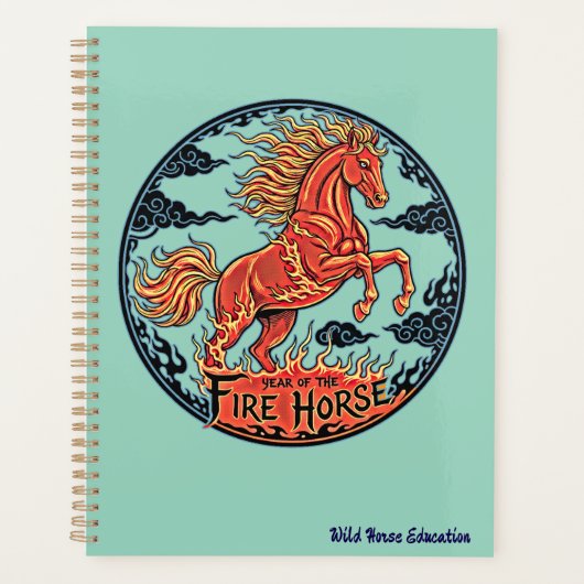 Year of the Fire Horse Planner (Voorkant)