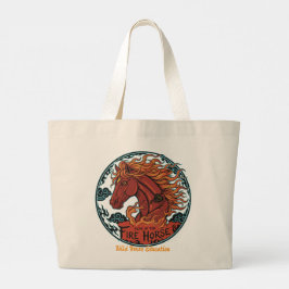 Year of the Fire Horse Tote Bag