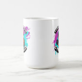 Year of the Gym Rat Funny Workout Cartoon Design Koffiemok (Center)