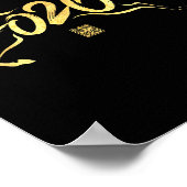 Year Of The Horse 2026 Calligraphy Chinese New Yea Poster (Hoek)